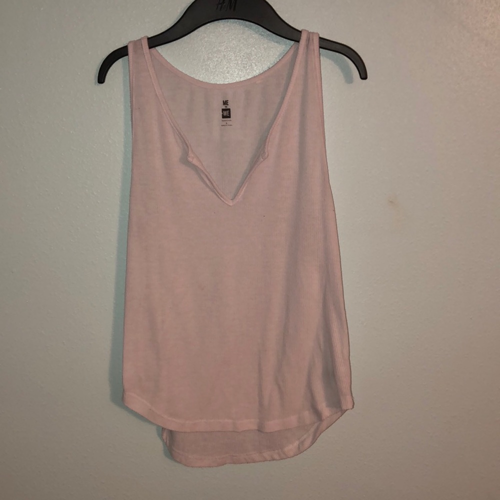 White tank top